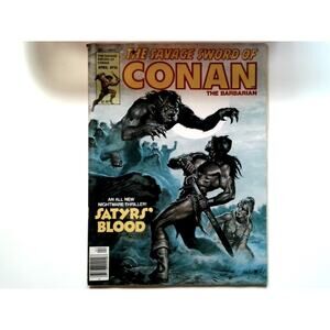 The Savage Sword of Conan #51 Marvel 1979 Satyrs' Blood Noren Cover